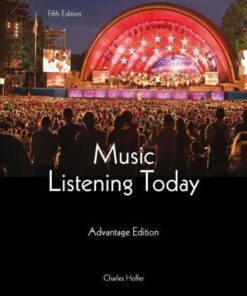 Music Listening Today Advantage 5Th Edition